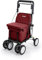 Carlett - Comfort Assist Lett900P | Einkaufstrolley | 4-Rädriger Klappbarer Einkaufswagen | Medizinprodukt der Klasse I | Abnehmbare Tasche 36L/15kg | Ablagefach | Rot Farbe