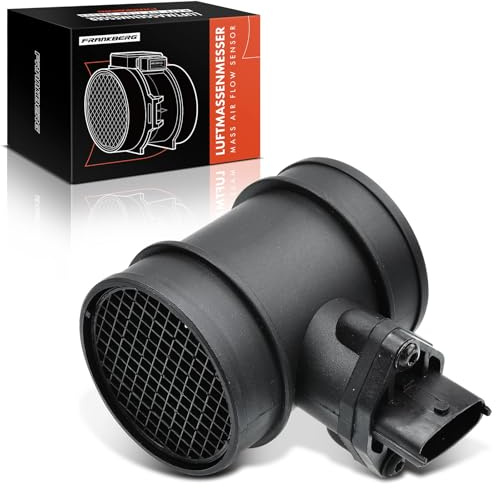 Frankberg Luftmassenmesser Kompatibel mit Astra G F67 F07 Caravan T98 CC F08 F48 Speedster Zafira A F75 2.0L Benzin 2000-2006 55351974