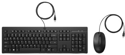 HP 225 Wired Mouse and Keyboard Combo