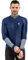 SIROKO - Langärmeliges Radtrikot M2 Alpine - M - Marineblau/Weiß