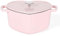 Martha Stewart Heart Shaped 4-Quart Enamel Cast Iron Dutch Oven - Pink