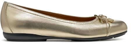 Geox D Annytah D, Ballet Flat Mujer, Gold, 37.5 EU