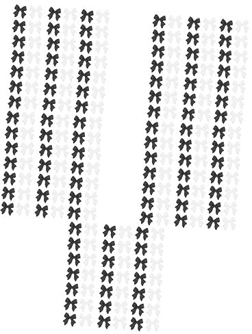 minkissy 500pcs Unique Bow Nail Art DIY Charms Resin Nail Decorations Fashion Girls Accessories