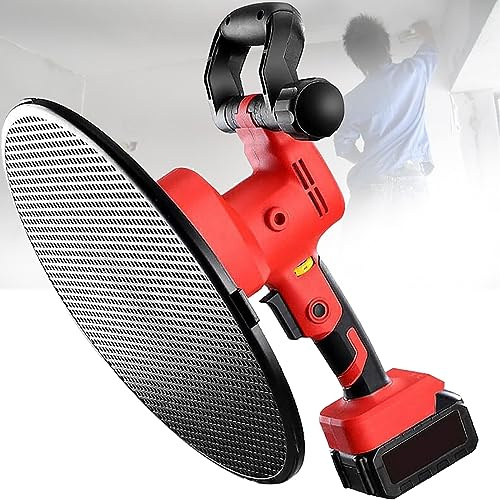 Elektrische Kelle Maschine Wand Poliermaschine, Betonkelle Betonmischer, Elektrische Gipsmörtel Zement Spachtel Kelle, Wand Glättung Poliermaschine,1electric-15batteries