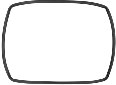 ensipart Türdichtung für Backofen kompatibel mit Amica 8066308 Backofentürdichtung rundum mit 4 Haken
