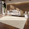 Paco Home Teppich Wohnzimmer Schlafzimmer Berberlook Skandinavisches Design Einfarbig Abstraktes Muster 3D Modern hohe flordichte, Grösse:160x230 cm