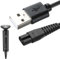 Charger Cable for Xiaomi Shaver Replacement Charging Cable Shaver Beard Trimmer Electric Razor USB Charging Power Cord Charger Adapter Compatible with Mijia MJTXD01SKS Shaver