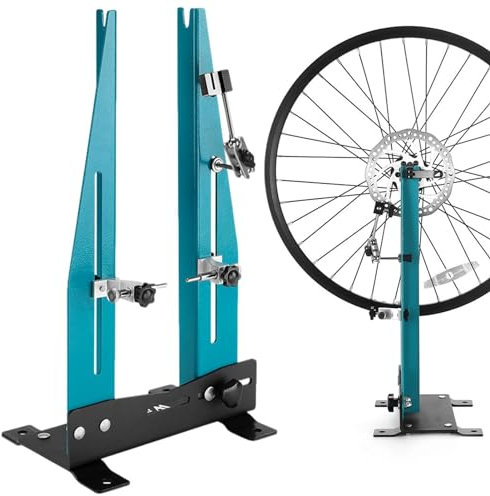 Radausrichtungsständer – Hinterrad-Wartungsständer, Rad Truing Stand | Heavy Duty Fahrrad Anpassung Felgen Reparatur Ausrüstung, Radfahren Rad Ausrichtungswerkzeug für Rennrad und Mountainbikes