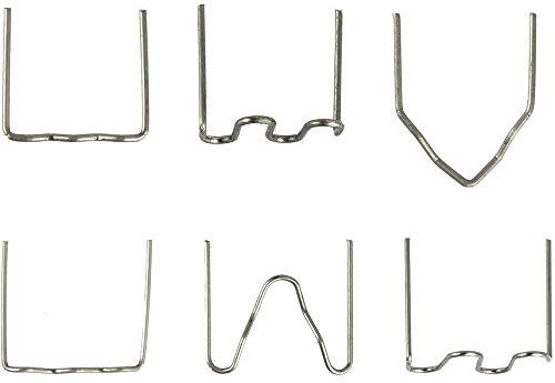 Jolsaawie 600 StüCk Heiß Hefter Kunststoff Reparatur Maschine SchweißEn SäTze für Auto Auto StoßStange Reparatur Werkzeug für Alle Autos, 6 Typen