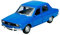 Welly Dacia 1300 Blau 1/34-1/39 Metal Modell Auto Die Cast Neu im Kasten