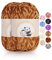 Aeelike 200g Warme Chenille Strickwolle zum Häkeln, Flauschige Dicke Wolle zum Handstricken, Samt Velvet Babywolle zum Stricken, Weich Plüschwolle für Amigurumis Babydecke, Khaki