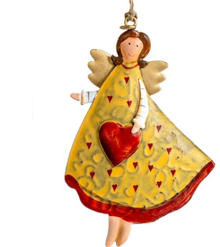 2 Stuck Metall Weihnachten Engel Anhänger Engel Anhänger Schneeflockenmuster Anhängerdekorationen Weihnachtsanhänger Dekoration Metall Metall Engel Anhänger Weihnachts Dekoration Für Fensterschmuck