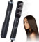 Layhou Cepillo Alisador Pelo, Planchas de Pelo Profesional con Atomización de Aceite Esencial para Cuidado del Cabello, 120°C-200°C, 200 Millones de Iones Negativos, Protección Antiquemaduras, Negro