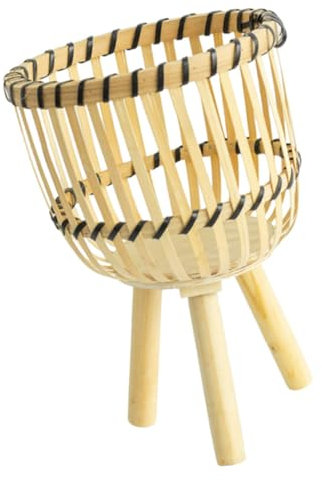 Sosoport Sukkulentenhalter künstlich Makramee hängend Pflanzenaufhänger drinnen heim ablagekörbe kühlkorb einkaufskorb Funky zimmerpflanzen Pflanzenständer aus Holz Bonsai-Regal Massivholz