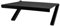 Cabilock 1 Pc mensola monitor stand poggia monitor ripiano tv mobile tv supporto per monitor portatile scaffali supporto del router staffa di archiviazione per schermo tv plastica abs Black