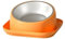 Nourriture antidérapante à 15 degrés pour chaton chiot chien sécurité sécurité chat chat anti-fourmis (orange)