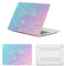 HLAAJJX Coque Protection pour Macbook Air M4 M3 M2 13 Pouces 2025 2024 2023 2022 A3240 A3113 A2681 Retina/Touch ID,Housse Étui Fine Rigide pour Macbook Air 13.3,Taches Roses