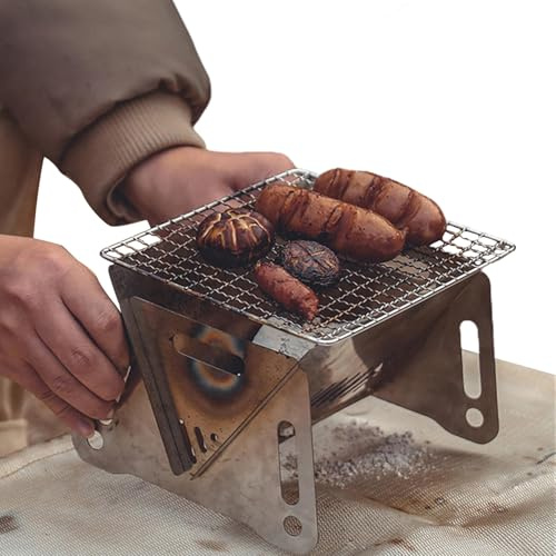 -Holzkohlegrill - Raucher im Freien, Holzkohle -Tragbarer