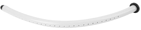 Qqmora Cello-Luftbefeuchterrohr, Gummi, F-Loch, Hygrometer, Genaue Feuchtigkeitskontrolle, Wartungswerkzeug für die Pflege von Cello-Instrumenten, Gummimaterial (Weiß)