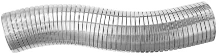 Abgasschlauch 250 Mm Universeller Flexibler Auspuffrohr-Entlüftungsschlauch, Schnellreparaturrohr, DIY-Rohre, Entlüftungsrohr Aus Edelstahl Abgasrohrleitungen(33-37MM)