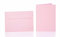 Paper24 25 Faltkarten blanko mit Umschlag 120x170 mm, Briefumschläge B6, Doppelkarten mit Umschlag sind ideal für Geburtstag in Rosa