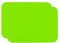 40x30cm Silicone Placemats for Kids, Non Stick Heat Resistant Tablemat, Kitchen Dining Table Mats Place Mat (Green, 2)