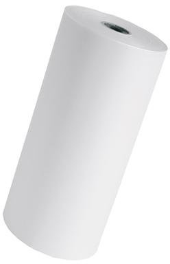 Einschlagpapier Packpapier Wäschereipapier weiß Zellulose 400 m Rolle 50 g/m² (Rollenbreite 75cm)
