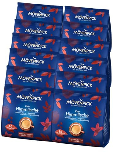 Mövenpick DER HIMMLISCHE 12x16 Kaffeepads á 112g (1344g) - Premium Kaffee, 192 Pads