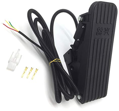 Qiman Elektroroller Fußpedal Gas Ebike Elektrische Dreirad Gaspedal Geschwindigkeitsregelung Fahrrad Kit