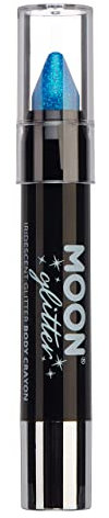 Moon Glitter - Cera corporal de brillantina iridiscente - 3.5g - Azul