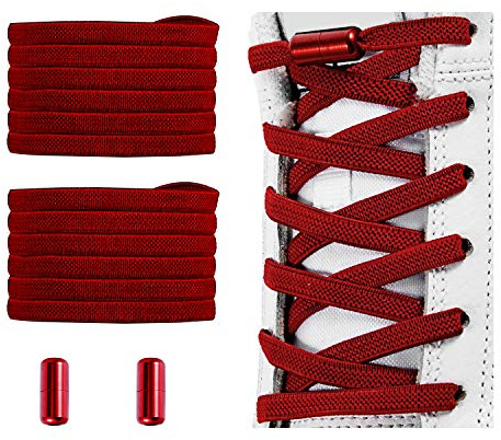 Alegrianan No Tie Shoelaces, Elastic Shoelaces for Adults/KidsElastic No Tie Shoe Laces