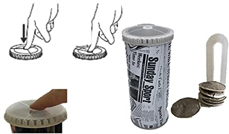 James Premium Aufbewahrung kaffeepads - Kaffeepaddose hält die Pads länger frisch - Pad Dose für Senseo Pads - Vorratsdose für Kaffeepads - Plus Padheber