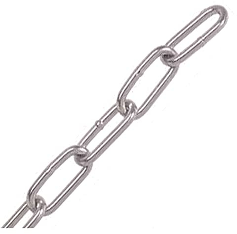Edelstahlkette, langgliedrig 3mm - Meterware