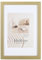 Holz Bilderrahmen Plexi Lifestyle Foto Rahmen Collage Wanddeko Poster HR25: Farbe: Gold | Format: 50x70