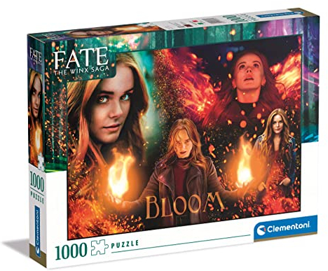 Clementoni - 39689 - Puzzle Fate The Winx Saga - 1000 Teile Für Erwachsene Und Kinder Ab 10 Jahre, Geschicklichkeitsspiel Für Die Ganze Familie