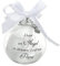Weihnachten Gedenkkugeln Ornamente Feder Ball Ich habe einen Engel im Himmel mit kleinem Engel Weihnachtskugel Ornament Mama Papa hängende Dekoration