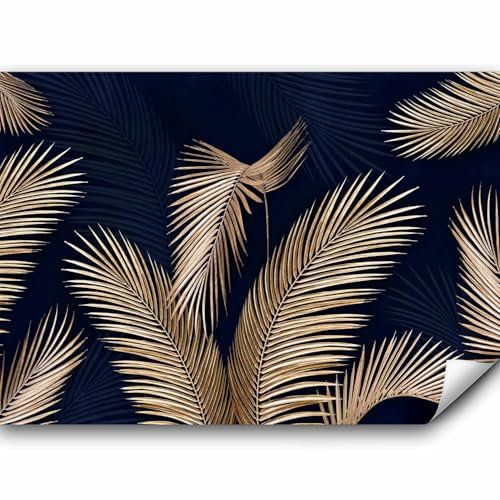 murando PREMIUM Papier peint Feuilles tropicales 350x256 cm Décoration Murale XXL Poster Tableaux Muraux Tapisserie Photo Trompe l'oeil Jungle Nature b-B-10022-a-a