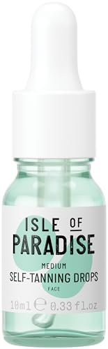 Isle of Paradise Face & Body Self-Tanning Drops 10ml, Medium, Packaging may vary