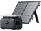 GROWATT Tragbare Powerstation 1382Wh mit 100W Solarpanel: LFP-Batterie, 4 230V/1800W AC Ausgänge, 1.8 Std. Schnellladung, Mobile Notstromversorgung für Outdoor Camping/Hausgebrauch/RV, Infinity 1300