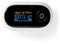 Nedis Pulsoximeter | Bluetooth | OLED-Anzeige | Akustischer Alarm/Anti-Bewegungsstörungen/Hochpräziser Sensor/Perfusionsindex/Pulsfrequenz/Sauerstoffsättigung (SpO2) | Weiss