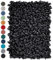 Lashuma Badteppiche für Fußbodenheizung Farbe: Schwarz kleine Badmatte Größe: 50x70 cm