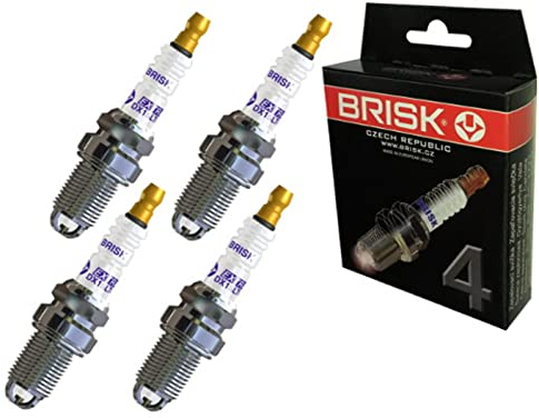BRISK Extra DX15LTC-1 1349 Zündkerzen, 4 Stück