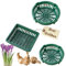 GarPet Pflanzkörbe für Blumenzwiebeln Pflanzkorb Blumenzwiebeln Pflanzkörbe für Tulpen Zwiebelpflanzschale Herbstpflanzung Blumenzwiebelschale (ø 30 cm)
