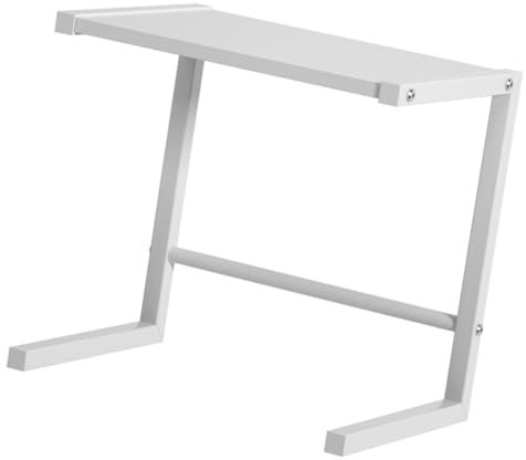 ROMISBABA Soporte Metálico para Microondas y Horno Estante Organizador De Cocina Resistente y Estable para Aire Acondicionado y Pequeños Electrodomésticos Uso Encimeras y Mesas