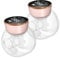 MOMAINI Electric Breast Pump, Hands Free Breast Pump with 3 Modes & 9 Levels, 19/21/24MM Flanges, Leak-Proof Low Noise, Portable Design for Breastfeeding Mom (2 Sets)