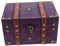 COLLBATH Vintage Holz Schmucktruhe mit Haspenschloss Deko Schatulle für Vielseitige Aufbewahrung Retro Aufbewahrungsbox für Schmuck Erinnerungsstücke Eleganter