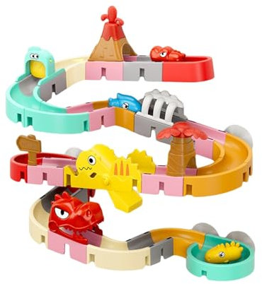 Educational Water Play Toy Interactive Slide ABS Construction Set For Kids Indoor Learning Activity Ages 7 And Up Vjw187 (60x60cm)