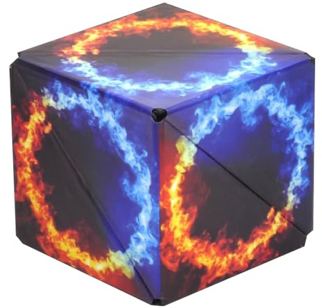 WEGLOK Sternenwürfel Zauberwürfel, Infinity-Würfel Transformierende-Würfel Spielzeug zum Stressabbau - Kreative Geschenke für Kinder Erwachsene