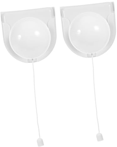HOLIDYOYO Akku Nachtlicht Kabellos Mit Zugschnur Schrankleuchte Mit Led Tragbare Nachtlampe Für Schlafzimmer Nachttisch Und Schrank Als Notbeleuchtung 2 Stück