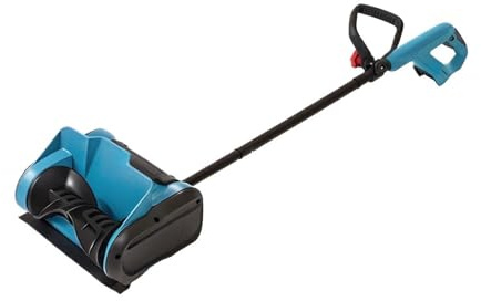 28 cm 1000 W Akku-Schneepflug Mit Gebürsteten Oberflächen for Den Winter – Tragbarer Schneepflug for Haushalt, Hof Und Straße